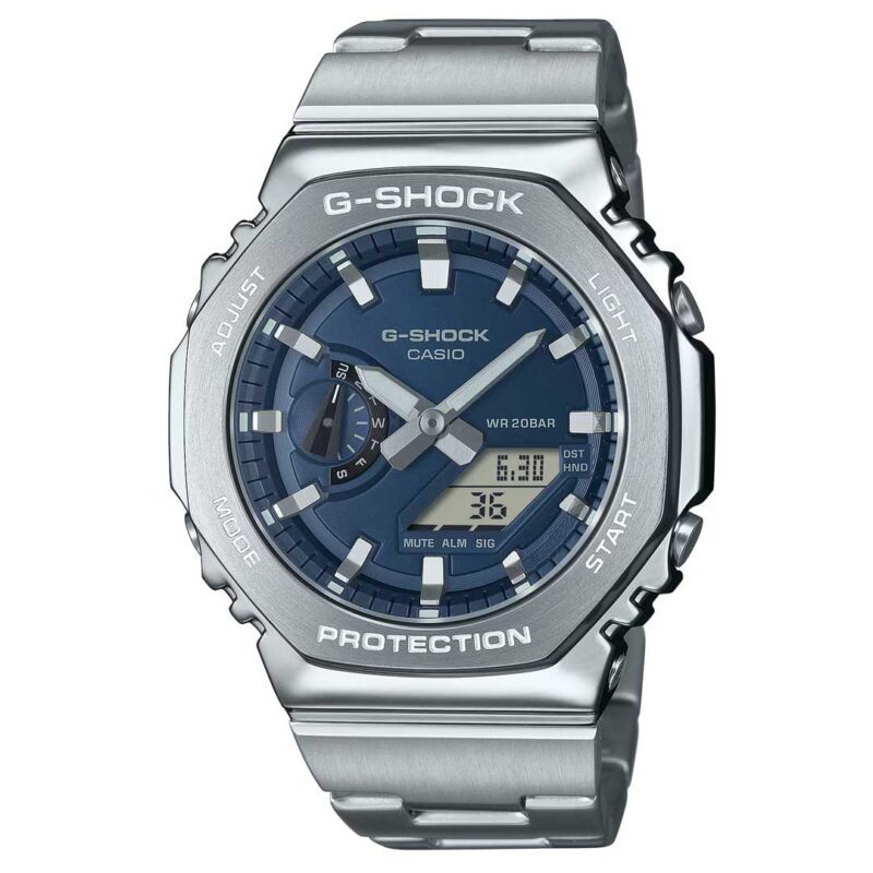 orologio casio g-shock blu gm 2110d 2ber