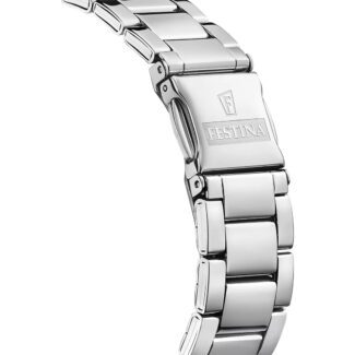 orologio solo tempo festina boyfriend argento f16790/a cinturino