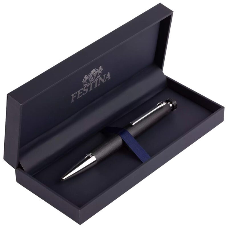 penna festina chrono bike cromata nera fws4101/a box aperto