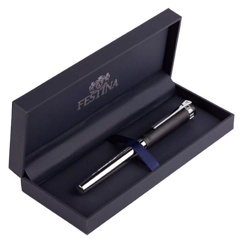 penna rollerball festina prestige grigia fws5109/a box aperto