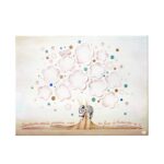 quadro acca argenti albero della nascita rosa qd.129r 17x24