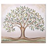 quadro acca argenti albero della vita 50x60
