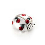 coccinella Acca placcata argento ar 410 cc