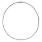 Collana Gioiello Tennis Salvini Oro Bianco Diamanti 20085715