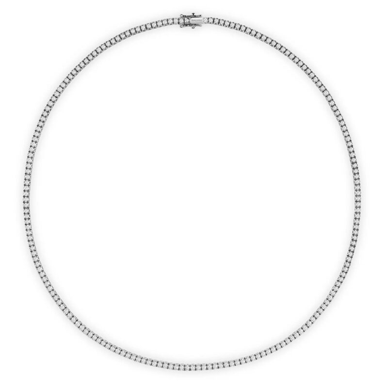 Collana Gioiello Tennis Salvini Oro Bianco Diamanti 20085715