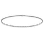 Collana Gioiello Tennis Salvini Oro Bianco Diamanti 20085715 fronte