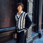 orologio analogico digitale casio g-shock gm-2110d-2aer indosso