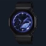 orologio analogico digitale casio g-shock gm-2110d-2aer luce notte