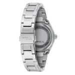 orologio solo tempo breil tribe classic elegance argentato cristalli ew0708 dettaglio cinturino fondello