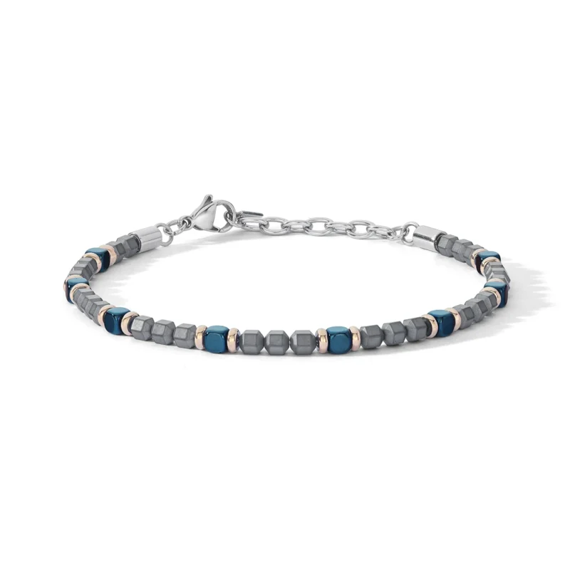 bracciale-comete-acciaio-ematite-pvd-blu-rose-ubr-1225 bracciale comete acciaio ematite pvd blu rose ubr 1225