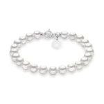 bracciale comete gioielli filo perle acquadolce oro 18k brq 109 am