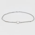 bracciale saldato argento 925 charm bambina