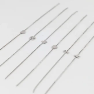 bracciali saldati argento 925 charms