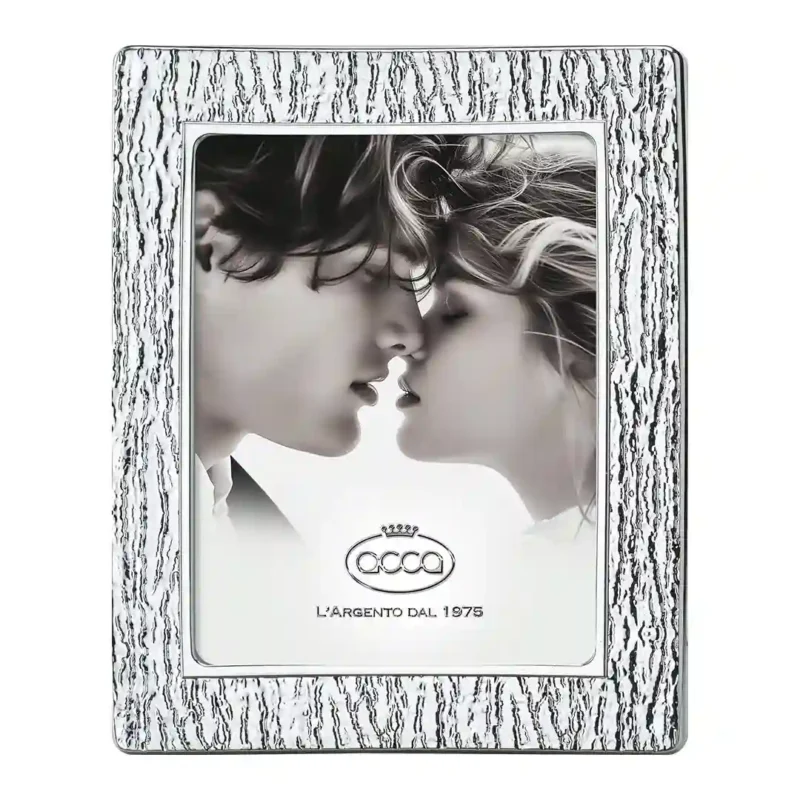cornice portafoto acca argenti resina argentata ar 554 m/arg