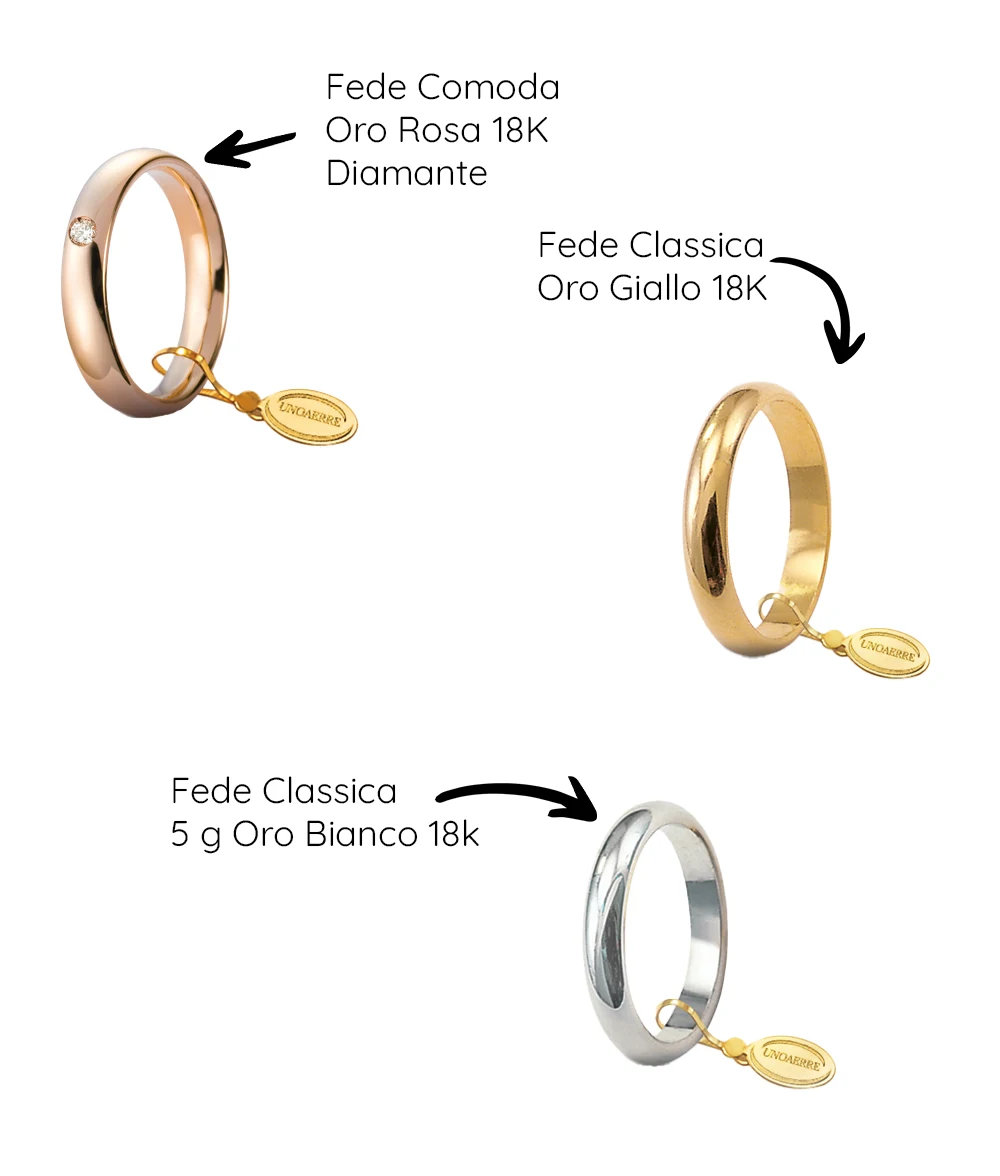 fedi nuziali gioiello in dettaglio