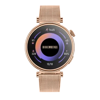 orologio smartwatch bikkembergs gold rose mesh band bk-gr06