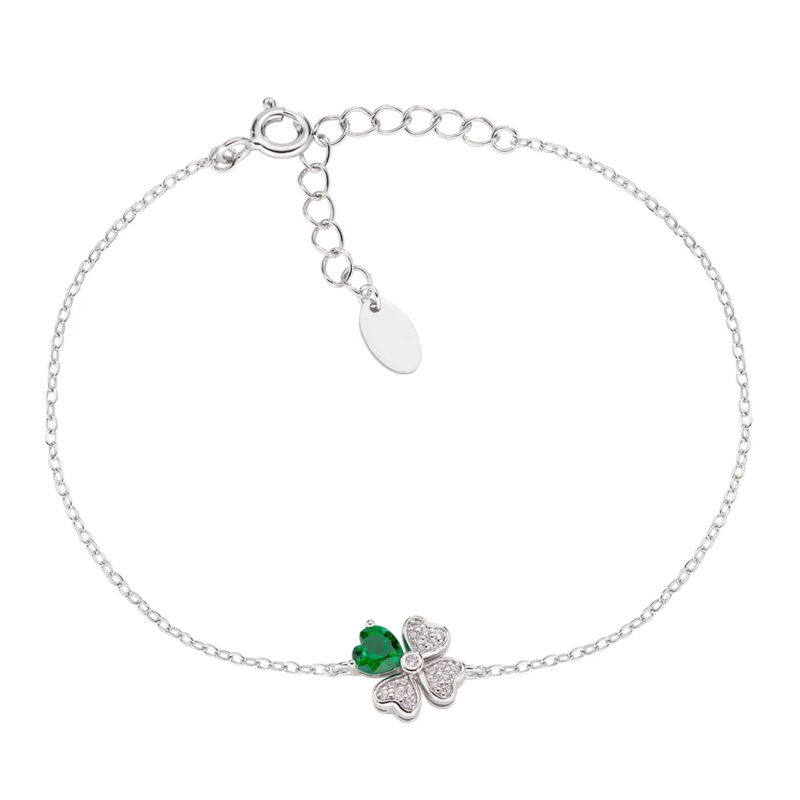 bracciale-amen-quadricuore-in-argento-925-con-zirconi-bianchi-e-verdi-brqubv Bracciale Amen Quadricuore in Argento 925 con Zirconi Bianchi e Verdi BRQUBV