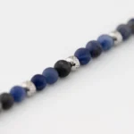 bracciale breil sound wave ancora acciaio e sodalite tj3588 dettaglio pietre