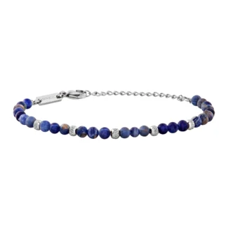 bracciale breil wild acciaio e sodalite tj3824