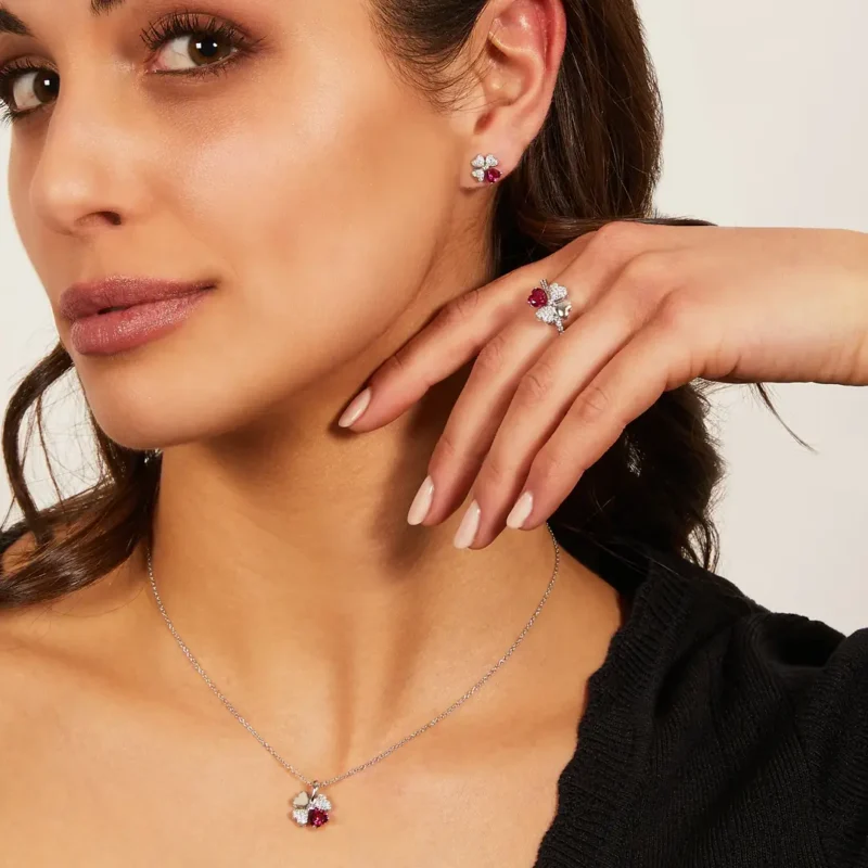 collana-amen-quadricuore-argento-925-rodio-zirconi-bianchi-e-rossi-rubino-clpqubr-parure Collana Amen Quadricuore Argento 925 Rodio Zirconi Bianchi e Rossi Rubino CLPQUBR parure