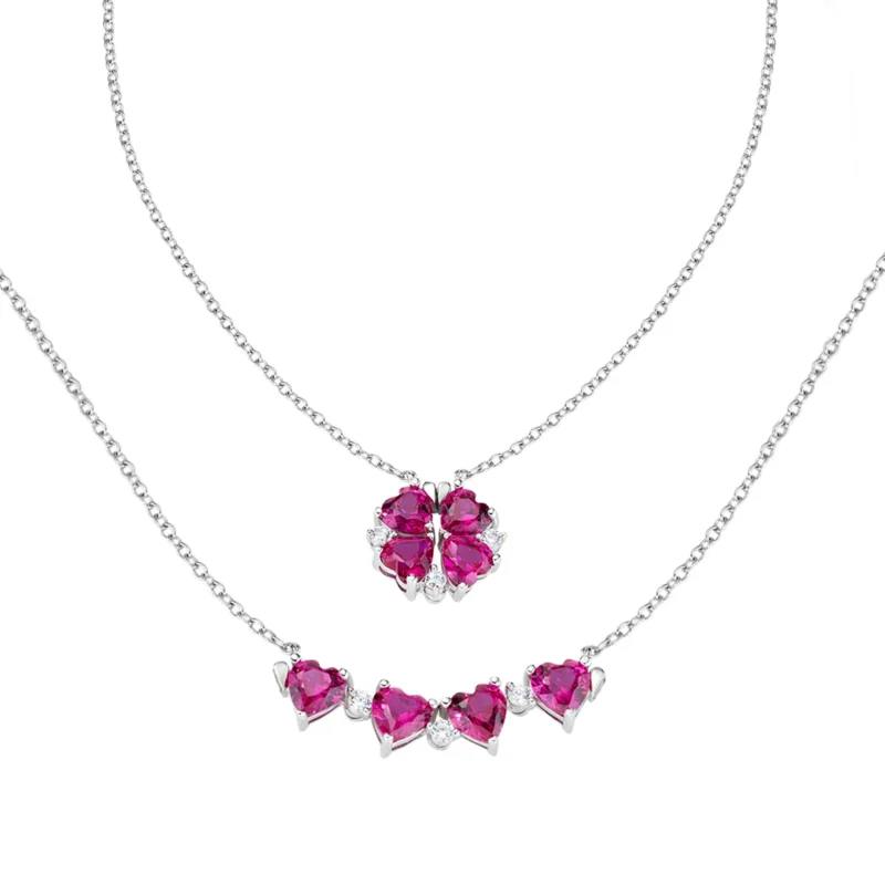 collana-amen-quadricuore-magnetico-rosso-argento-925-clpmhbr-aperta-chiusa Collana Amen Quadricuore Magnetico Rosso Argento 925 CLPMHBR aperto chiuso