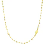 Collana Amen Rosario Girocollo Argento 925 Dorato CROG3