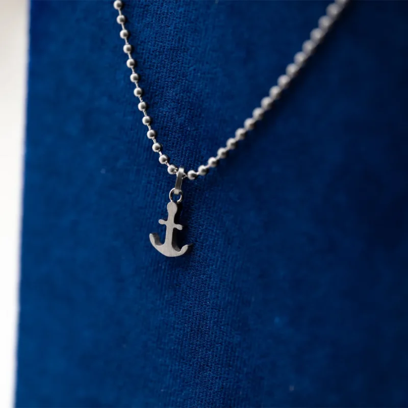 collana breil emblems ancora acciaio tj3859