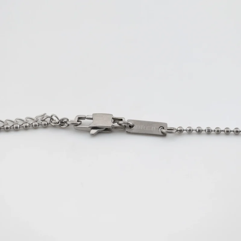 collana breil emblems rosa dei venti acciaio tj3860 chiusura