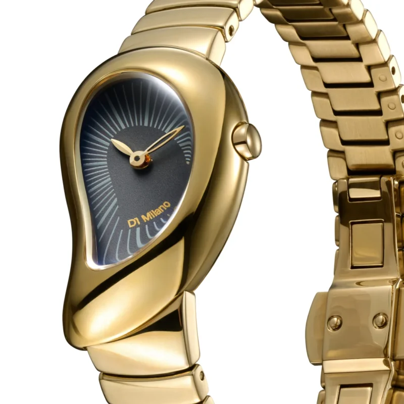 Orologio D1 Milano Drop Essence Gold D1-DRBL02 dettaglio