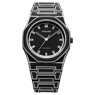 Orologio D1 Milano Polycarbon Black Sketch D1-PCBJ33