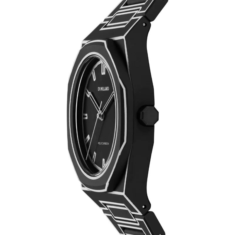 orologio-d1-milano-polycarbon-black-sketch-d1-pcbj33-profilo Orologio D1 Milano Polycarbon Black Sketch D1-PCBJ33 profilo