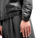 Orologio D1 Milano Polycarbon Cloudburst D1-PCBJ11 indosso uomo