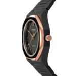 Orologio D1 Milano Polycarbon Gold Mesh D1-PCBU14 profilo