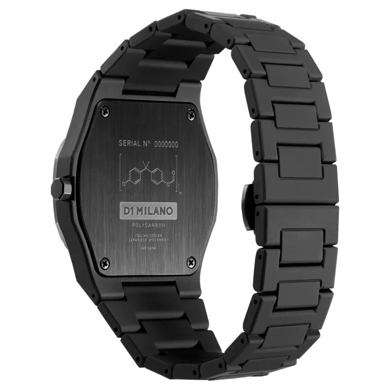 orologio-d1-milano-polycarbon-space-grey-black-d1-pcbj13-fondello Orologio D1 Milano Polycarbon Space Grey Black D1-PCBJ13 fondello