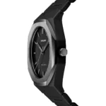 Orologio D1 Milano Polycarbon Space Grey Black D1-PCBJ13 profilo