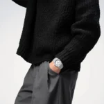 Orologio D1 Milano Polycarbon White Sketch D1-PCBJ34 indosso uomo