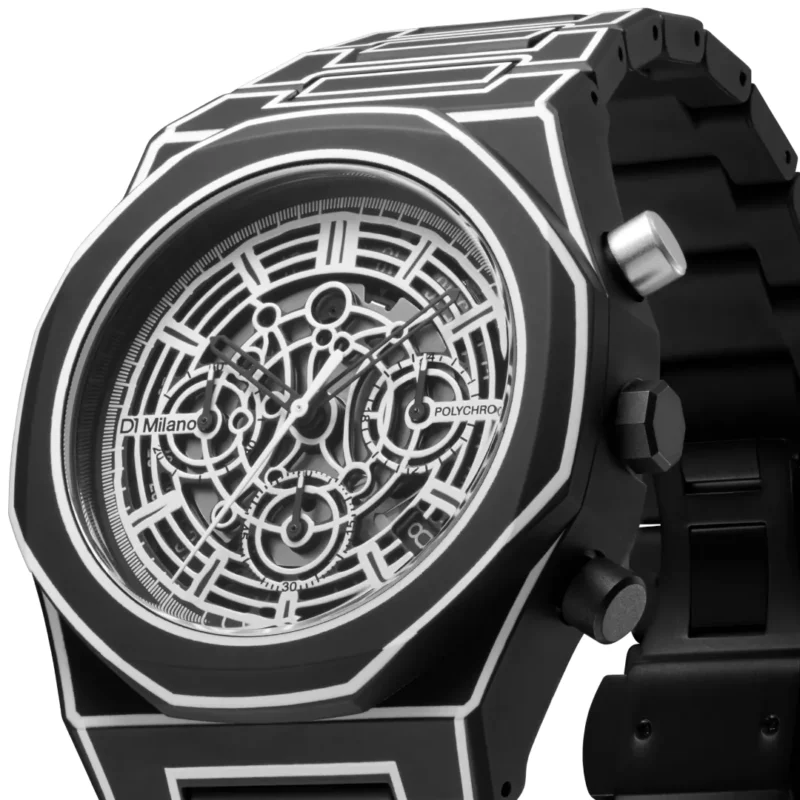 orologio-d1-milano-polychrono-black-sketch-d1-phbj14-dettaglio Orologio D1 Milano Polychrono Black Sketch D1-PHBJ14 dettaglio