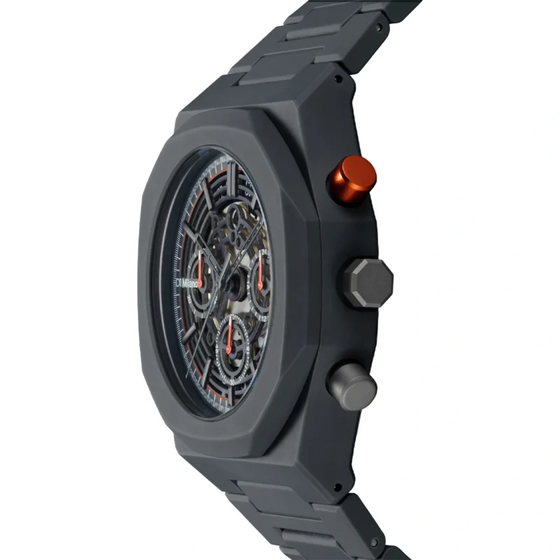 orologio-d1-milano-polychrono-skeleton-model-k-d1-phbj10-profilo Orologio D1 Milano Polychrono Skeleton Model K D1-PHBJ10 profilo