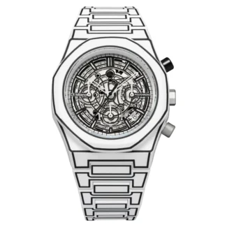 Orologio D1 Milano Polychrono White Sketch D1-PHBJ13
