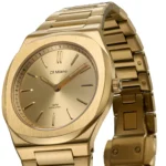 Orologio D1 Milano Ultra-Thin Gold Mellow D1-UHBL02 dettaglio