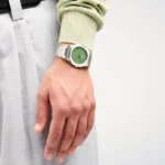 Orologio D1 Milano Ultra Thin Moss D1-UTBJ06 indosso uomo