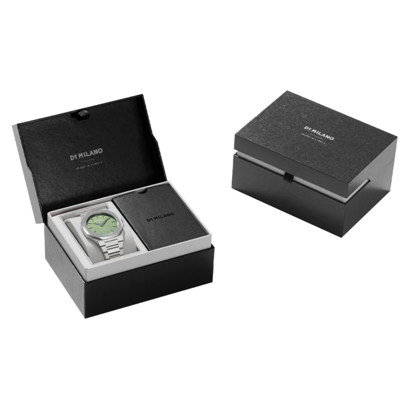Orologio D1 Milano Ultra Thin Moss D1-UTBJ06 scatola