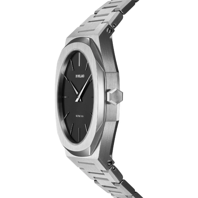 Orologio D1 Milano Ultra Thin Re_Silver D1-UTBJ40 indosso profilo
