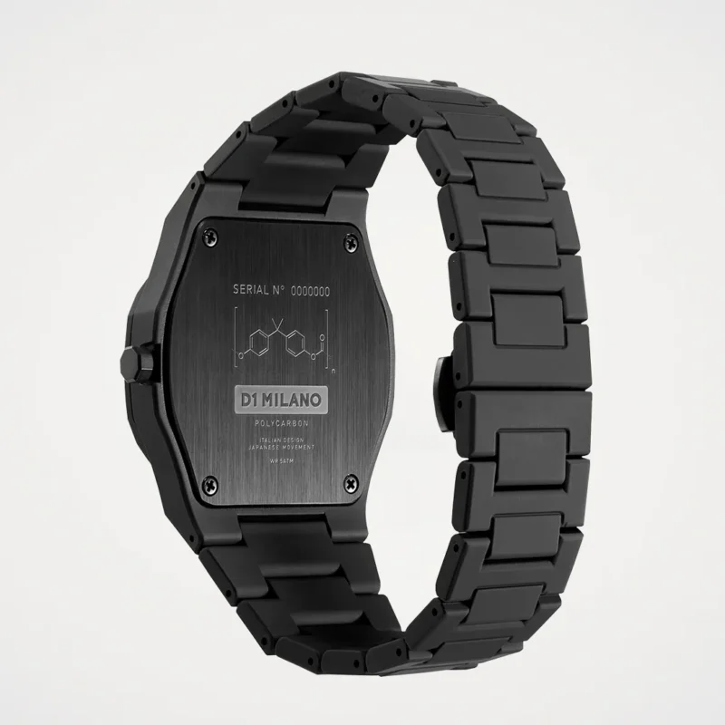 orologio-d1milano-shadow-total-black-polycarbon-d1-pcbj10-fondello Orologio D1 Milano Polycarbon Shadow Total Black D1-PCBJ10 fondello