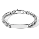 Bracciale Comete Uomo Catena con Targhetta UBR 1133