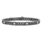 Bracciale Zancan Grumetta Titanio e Rosè ETB292R
