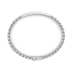 Bracciale Zancan Grumette Argento 925 con Targa EXB654 profilo