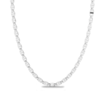 Collana Zancan Argento 925 e Spinelli Neri EXC428