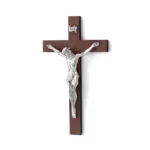 Crocefisso Acca Argenti Legno e Placcatura Argento 925 Ar 728 CR