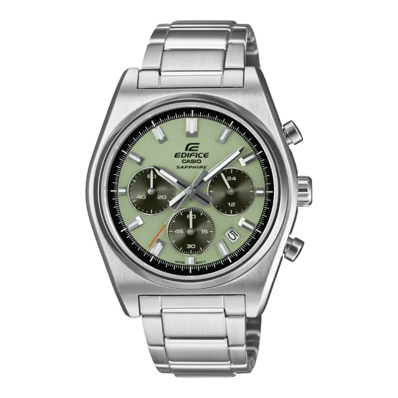 orologio-cronografo-casio-acciaio-e-quadrante-verde-efb-730d-3avuef Orologio Cronografo Casio Acciaio e Quadrante Verde EFB-730D-3AVUEF